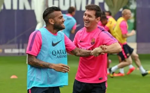 Dani Alves y Messi compartieron la mejor etapa de la historia del Barcelona