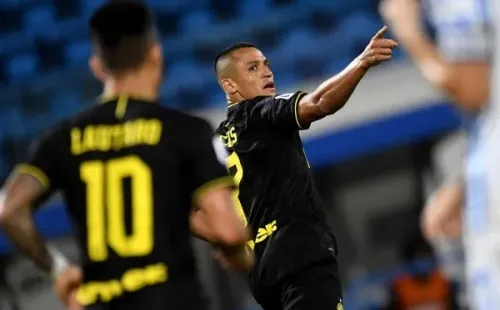 Alexis Sánchez ha brillado junto al Inter de Milán en sus últimas presentaciones, algo que quiere repetir ante la Roma. Foto: Getty Images
