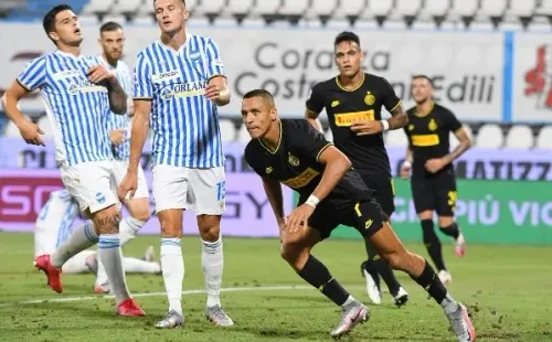 El chileno la rompió el pasado jueves y se postula como el mejor del ataque para enfrentar a los romanos, aunque todo dependerá de Antonio Conte. (Foto: Getty)