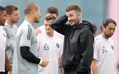El dueño del Inter, David Beckham, espera celebrar por primera vez en MLS este lunes. (Foto: Getty)