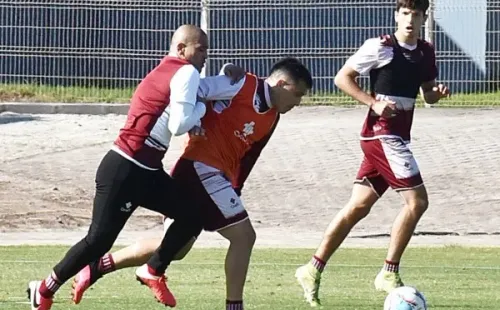 Suazo ya está entrenando con el equipo de La Serena. (FOTO: Agencia Uno)
