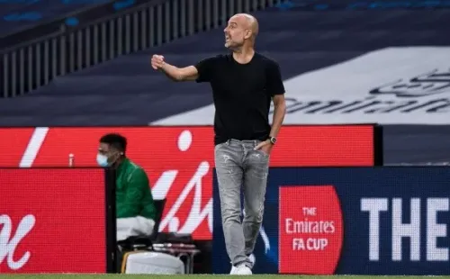 A Pep Guardiola se le acaban las opciones de campeonar en este post receso. Tras perder la FA Cup, solo le queda la Champions. (Foto: Getty)