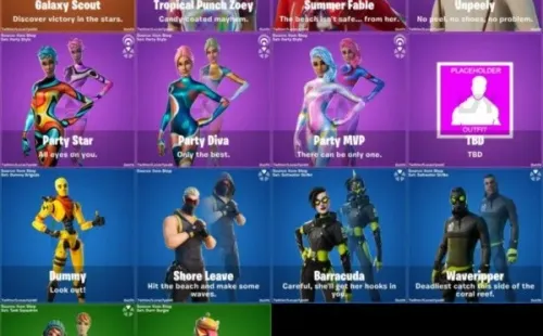 Nuevos cosméticos para Fortnite