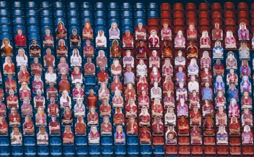 Las tribunas del estadio de Cerro Porteño.