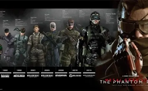 Metal Gear en considerada como una de las mejores franquicias de videojuegos de la historia.