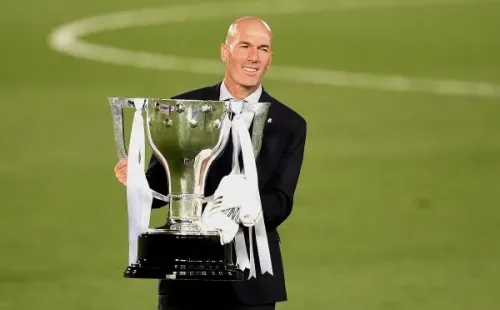 Zidane ganó la liga española con el Real Madrid. (FOTO: Getty)