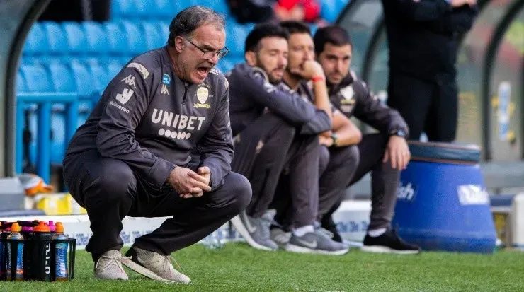 Marcelo Bielsa se coronó campeón de la Championship Leeague de Inglaterra y alcanzó el ascenso a la Premier League (Getty Images)