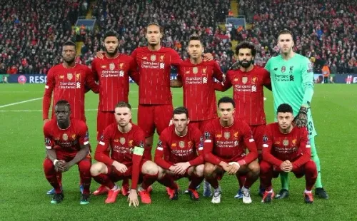Mohamed Salah en la formación del Liverpool (Getty Images)