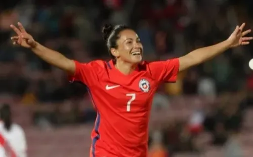 Cote Rojas en la selección chilena.