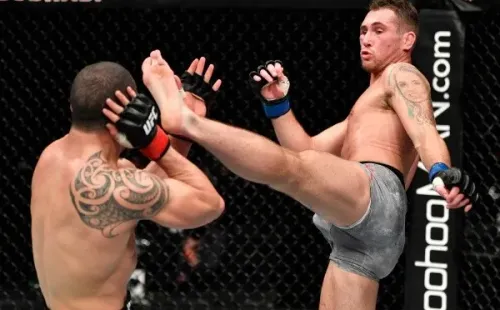 Darren Till dio pelea, pero no le alcanzó para llevarse el triunfo. Foto: Getty Images