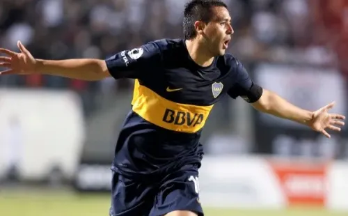 Riquelme es ídolo total en Boca Juniors, donde lo ganó todo.