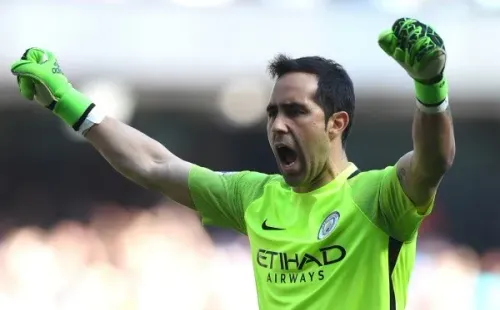 Claudio Bravo en Manchester City