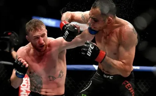 Justin Gaethje viene de destrozar a Tony Ferguson, el que pintaba para ser el único capaz de derrota a Khabib Nurmagomedov. Foto: Getty Images