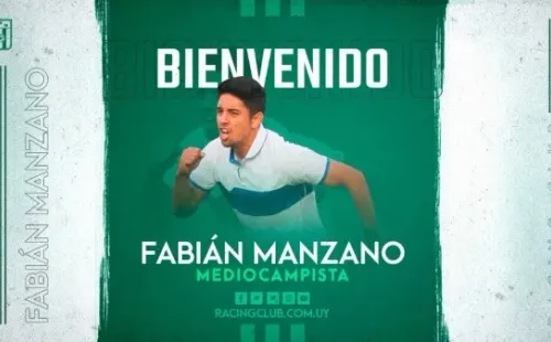 Fabián Manzano parte a Uruguay