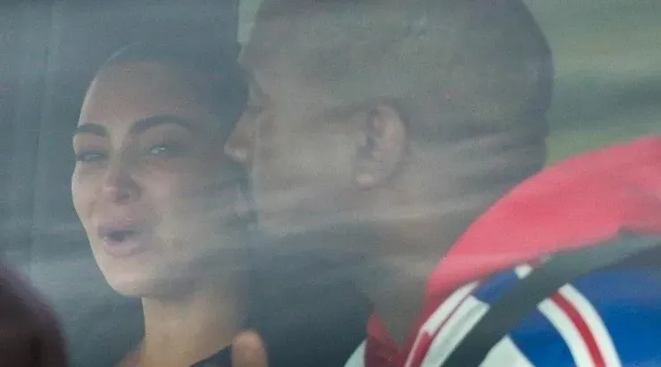 La pelea de Kim Kardashian y Kanye West. (1)