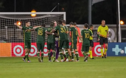 Celebración del Portland Timbers