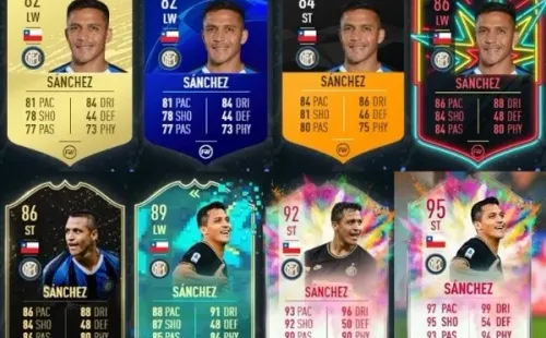 El notable crecimiento de Alexis en el FIFA 20.
