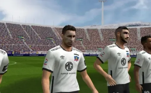 El Estadio Nacional perfectamente recreado en el último parche de Proevolution Chile.