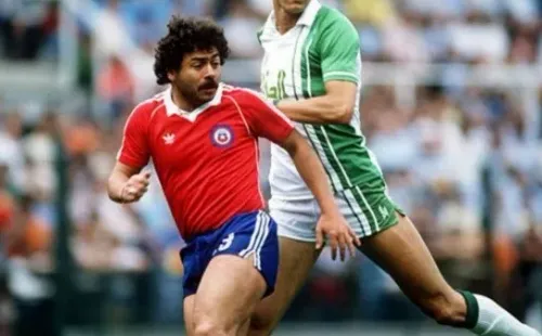 Carlos Caszely en la selección chilena.