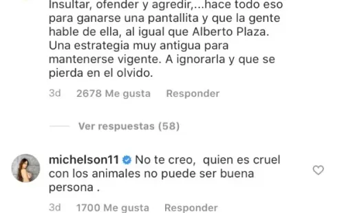 Las reacciones al maltrato animal de Patricia Maldonado. (3)