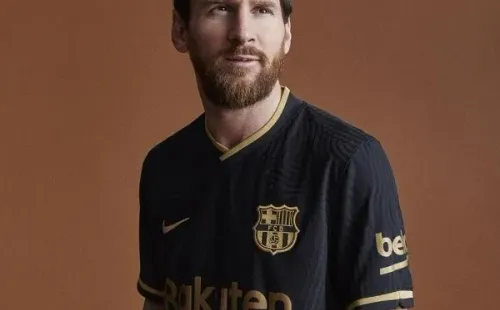 Lionel Messi es rostro destacado en la presentación de la segunda equipación de Barcelona para la próxima temporada (FC Barcelona)