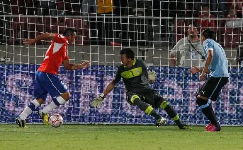 Esteban Paredes y su tanto más gritado en la Roja