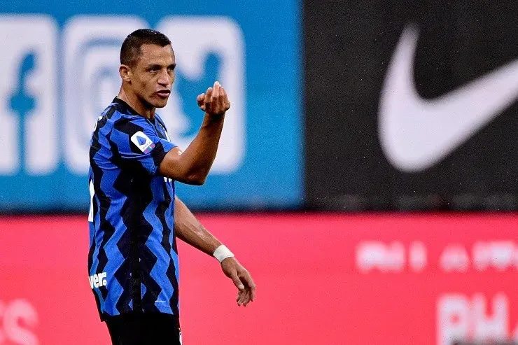 Alexis Sánchez jugará, o no, este sábado su último partido de la Serie A de Italia ante Atalanta.