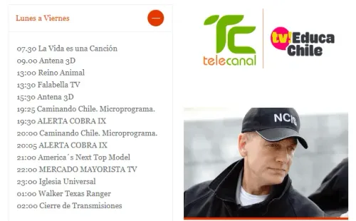 Telecanal, mientras tanto, emitirá “Alerta Cobra” en vez de Chespirito, de lunes a viernes.