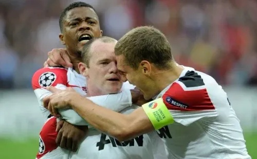 Rooney marcó el único descuento del Manchester United en la final de Wembley en 2011