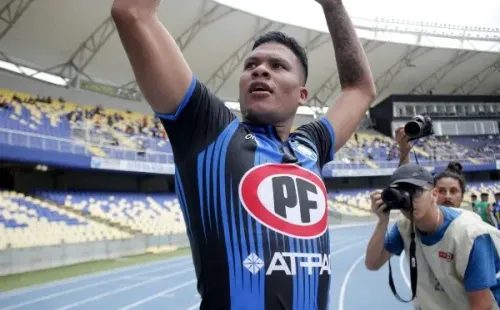 El delantero venezolano se despide del fútbol chileno sin sumar minutos este 2020. (FOTO: Agencia Uno)