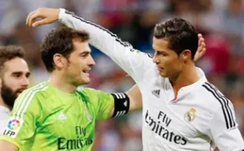 Mensaje de CR7 a Iker Casillas por su retiro