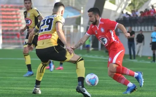 Chiki Cordero en Unión La Calera vs Coquimbo Unido
