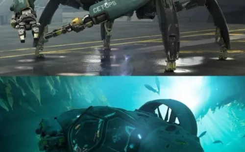 La imagen con el nuevo vehículo que se verá en las secuelas de “Avatar”, que compartió el productor Jon Landau.