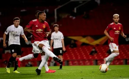 El gol de Martial en Manchester United