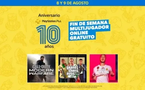 PlayStation Plus liberado el 8 y 9 de agosto