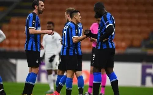 Alexis y Lukaku en el Inter.