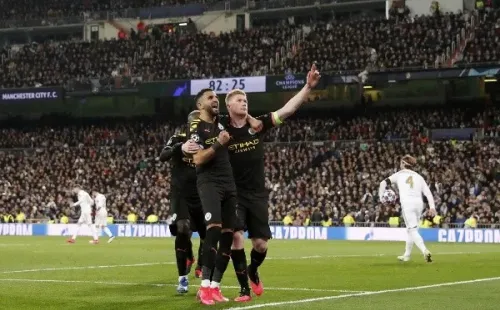 Manchester City logró una sorpresiva ventaja en Madrid, pero el tiempo ha pasado y los merengues, actuales campeones de España, meten miedo en esta revancha. (Foto: Getty)