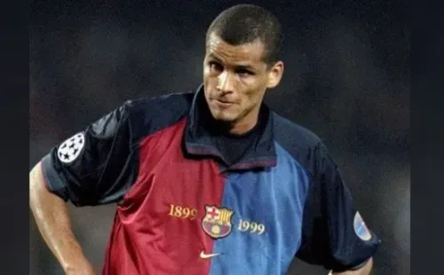 Rivaldo fue figuraza en el Barcelona (Getty Images)