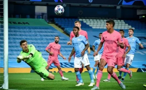Curtois es exigido por la delantera del Manchester City (Getty Images)