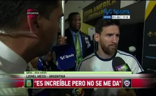 Messi y una declaración que se recuerda hasta el día de hoy. (Foto: TyC)