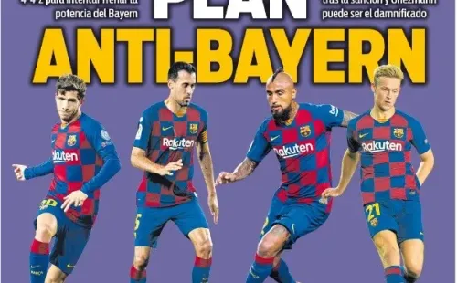 Portada de mañana del Diario Sport