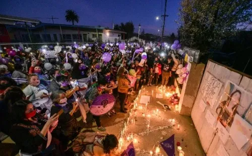 El caso de Ámbar Cornejo han movilizado a las mujeres chilenas y del mundo contra la justicia. Foto: Agencia Uno
