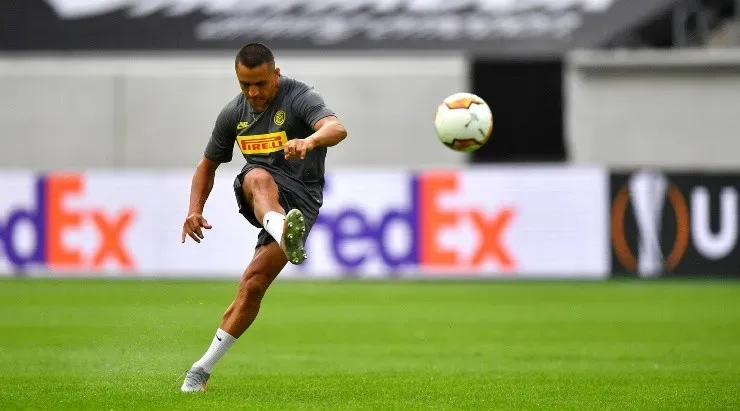 Alexis Sánchez suma cuatro partidos con Inter en la presente edición de la Europa League (Getty)
