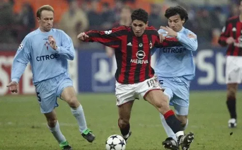 Pablo Contreras jugando Champions League con el Celta