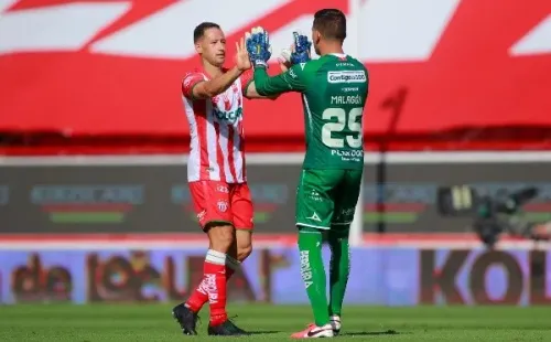Celebración del tanto de Passerini