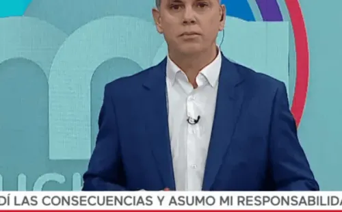 El momento en que José Miguel Viñuela pidió disculpas al aire en “Mucho Gusto”.