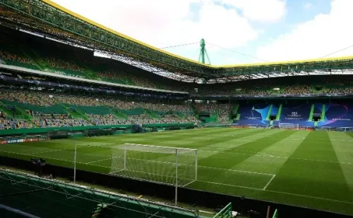 El estadio José Alvalade será el escenario del partidazo entre Toros y Colchoneros. La ausencia de público será lo llamativo de un encuentro fundamental en Champions. (Foto: Getty)