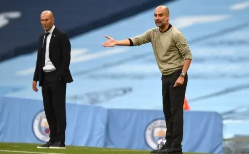 Superior fue tanto en la ida como en la vuelta el Manchester City de Pep Guardiola sobre el Madrid de Zidane. El español tiene la gran oportunidad de meterse en los cuatro mejores de Europa. (Foto: Getty)