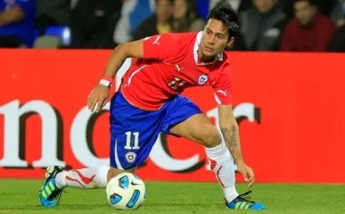 Luis Jiménez no juega para la selección chilena desde la Copa América de Argentina en 2011 (Agencia Uno)