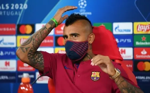 Vidal habló en rueda de prensa antes de enfrentar al Bayern.